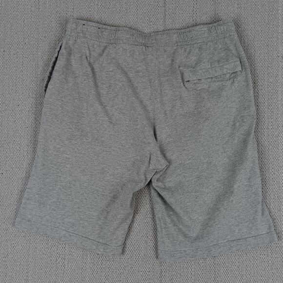 Nike Vintage Fleece Sweat Shorts Mens Large Grey Swoosh Logo Embroidered Y2K - Picture 6 of 15